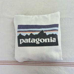 White Patagonia hoodie